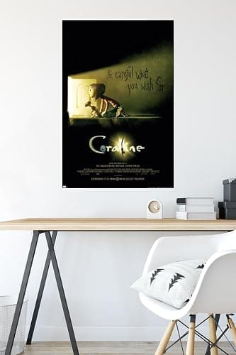 Trends International Coraline - Be Careful One Sheet Wall Poster, 34L x 22.4W, Unframed Version thumbnail 4