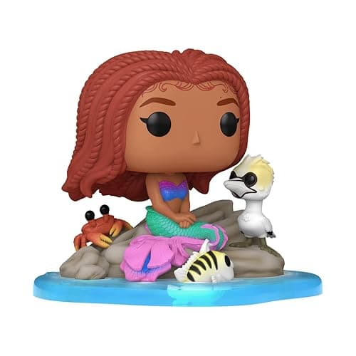 Funko POP! Deluxe: The Little Mermaid - Ariel & Friends - Collectable Vinyl Figure - Gift Idea - Official Merchandise - for Kids & Adults - Movies Fans - Model Figure for Collectors and Display