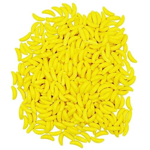 Fruidles Bananarama Banana Candy Runts, Hard Candy Treats, Kosher Certified, Family Size Party Bag (Yellow Banana Runts, Half-Pound) thumbnail 3