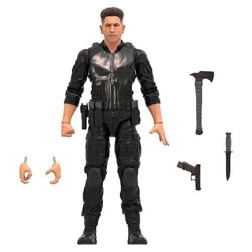 Marvel Legends Series Daredevil: Born Again Punisher Collectible 6-Inch Action Figure - Image 1