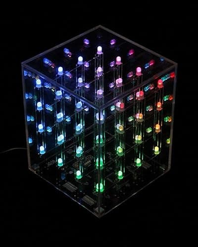 HypnoCube 4 Cube, Animated Light Sculpture thumbnail 5