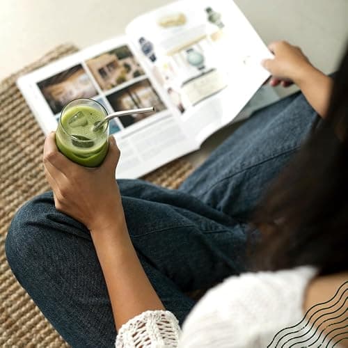 NaturaleBio Japanese Organic Matcha Green Tea Powder - Premium Grade-100g. Produced in Japan, Uji, Kyoto. Use for Drinking, Cooking, Baking, Smoothie Making and with Milk. Vegan & Vegetarian Friendly - 100 g (Pack of 1) thumbnail 6