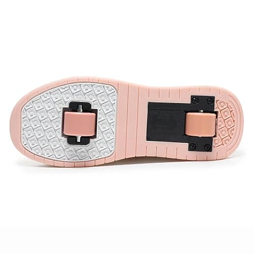 Wooowyet Roller Skate Shoes for Kids Boys Girls Rechargealbe Wheels Sneakers Fashion Roller Wheeled thumbnail 7