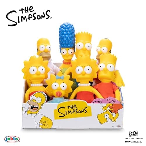 Disney The Simpsons Homer Plush Features Soft Fabric Body with Sculpted Head Officially Licensed by Disney thumbnail 6