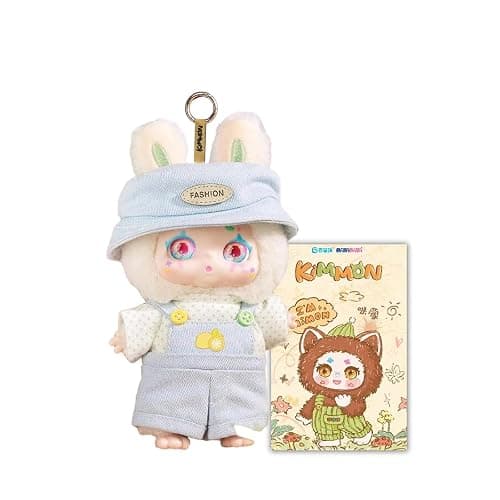 CALEMBOU Vinyl Plush Blind Box, Kimmon Mimon Series Plush Keychain Stuffed Blind Box, Kawaii 1 of 6 Possible Mystery Collectible Toys Cute Soft Animals Charm Birthday Gifts - Image 1