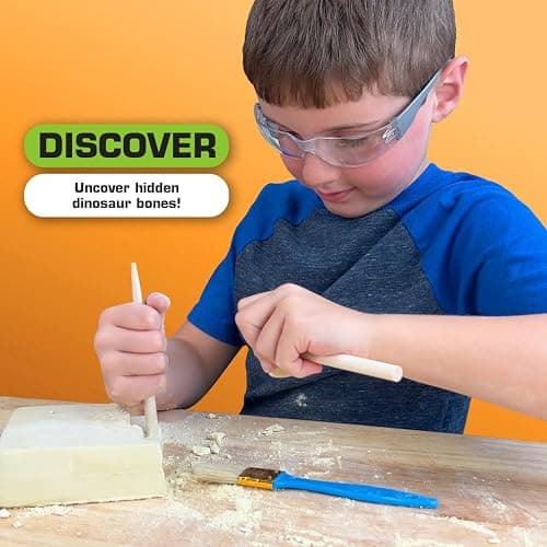 ArtSkills Epic Lab Dinosaur Fossil Digging Kit for Kids, Dinosaur Excavation Dig Kit Dino Toys for Kids Gifts for Boys and Girls thumbnail 5