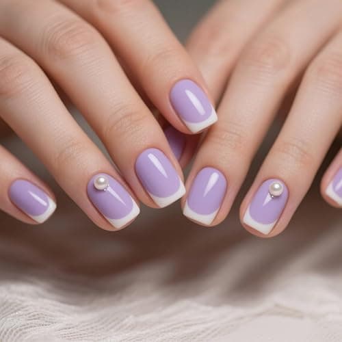 2304 pcs French Nail Stickers French Tip Nail Guides 48 Sheets Manicure Nailes Strips Self Adhesive Nails Sticker Tips for Edge Auxiliary White Half Moon Shaped Nails DIY Stencil Tool Decals thumbnail 5