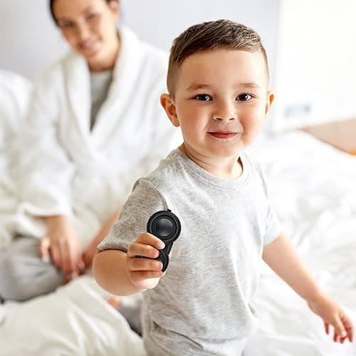 WTYCD Original Fidget Toy Game, Rubberized Classical Controller Fidget Concentration Toy with 8-Fidget Functions and Lanyard - Excellent for Relieving Stress and Anxiety thumbnail 3