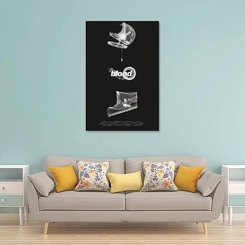 LDGSUPH Frank Ocean Music Posters for Room Aesthetic Canvas Wall Art Bedroom Decor12x18inch(30x45cm) thumbnail 2