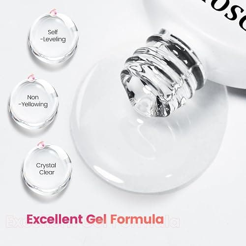 JODSONE Blooming Gel Nagellack zum Verteilen, Transparenter Marmor-Nagel, Nagelkunst-Zubehör für Streueffekte, Blumendruck, Aquarell-Design für Frauen 10 ML thumbnail 8