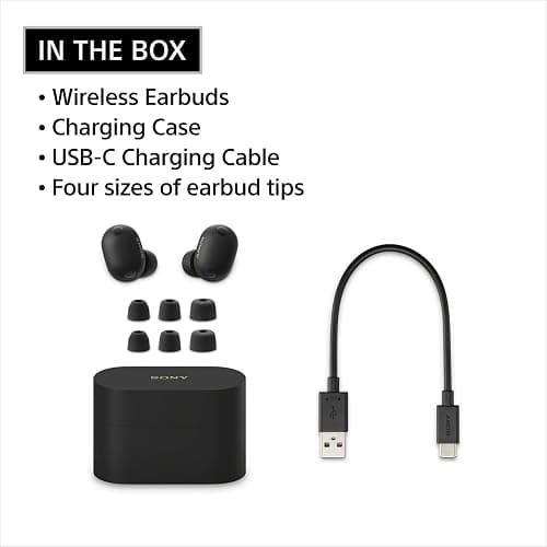 Sony WF-1000XM6 The Best Noise Cancelling Wireless Earbuds, Black | Truly Wireless Headphones, Studio-Quality, HD NC Processor QN3e, Ultra Clear Calls, Up to 24 Hours of Battery, Bluetooth thumbnail 10