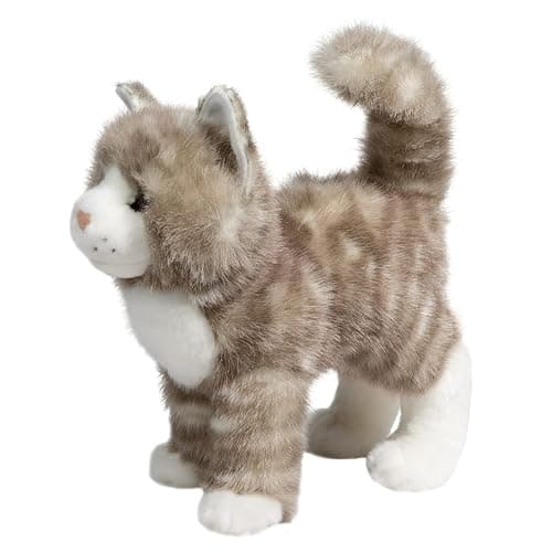 Douglas Zipper Gray Tabby Cat Plush Stuffed Animal thumbnail 5