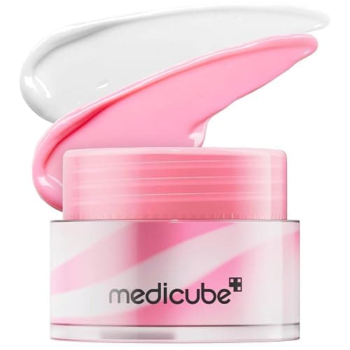 medicube PDRN lip sleeping mask glow balm | Salmon PDRN, Collagen, Shea Butter for Softer Lips, Long-lasting Moisture, Overnight and daily lip care, Korean Skincare 0.35 oz. - Image 1