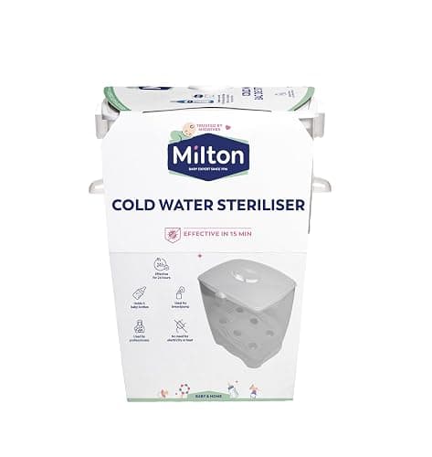 Milton Cold Water Steriliser (White), Packaging may vary - Cold water sterilise - Image 1