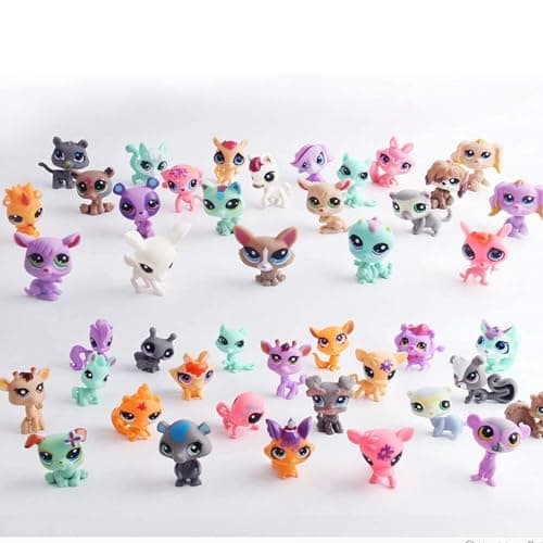 20 Pcs Miniature Animal Pet Miniature Pet Doll Desktop Decor Cake Decoration, Cake Topper, Assoted Random Style thumbnail 4