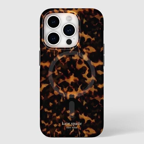 kate spade new york iPhone 15 Pro Case, Compatible with MagSafe - Tortoiseshell thumbnail 7