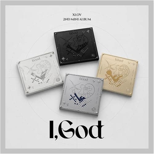 XLOV I, GOD 2nd Mini Album I GOD 4 VER SET (I + G + O + D 4 VER SET) thumbnail 2