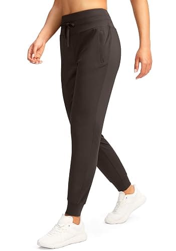 G Gradual Women's Joggers Pants with Zipper Pockets High Waisted Sweatpants Athletic Tapered Pants for Women Lounge Workout thumbnail 2