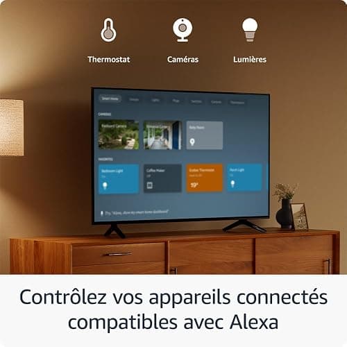 Amazon Fire TV Stick HD (Nouvelle génération) | TV gratuite et en direct, télécommande vocale Alexa, contrôle de la maison connectée, streaming HD thumbnail 5