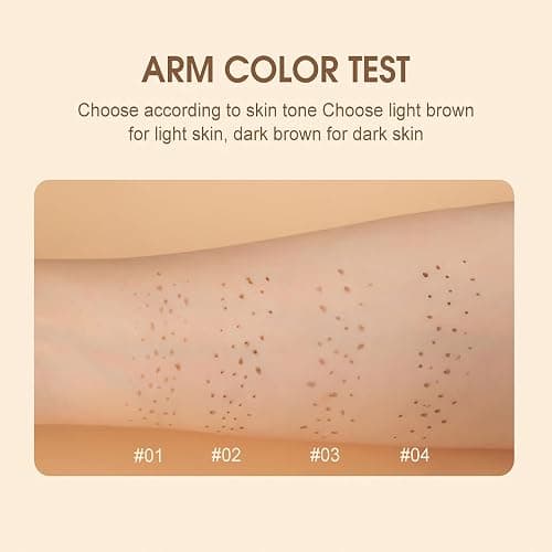 Melsintern Freckle Pen for Face Waterproof Long Lasting - Natural Faux Freckles Makeup Pen with Precision Tip, Vegan and Cruelty Free, Light Brown for Daily Use and Special Occasions thumbnail 5
