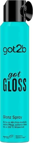 got2b GotGloss Spray lucido (200 ml), spray lucido per capelli garantisce fino a 48 ore di controllo dell'crespo e massima lucentezza, protegge i capelli da temperature fino a 230 °C thumbnail 2