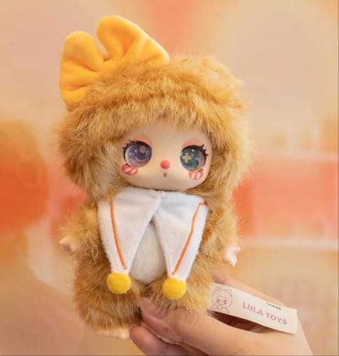 Mystery Fun Liila‘s Lucky Cat Series Blind Box, Adorable Collectible Toys, 6.3IN Hangable Doll with Unique Designs Birthday Gifts for Adults, 8PCS (No Repeat Doll) thumbnail 5