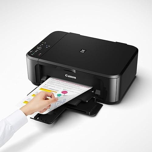 Canon Pixma MG3620 Wireless All-in-One Color Inkjet Printer with Mobile and Tablet Printing, Black - Black - Printer thumbnail 5