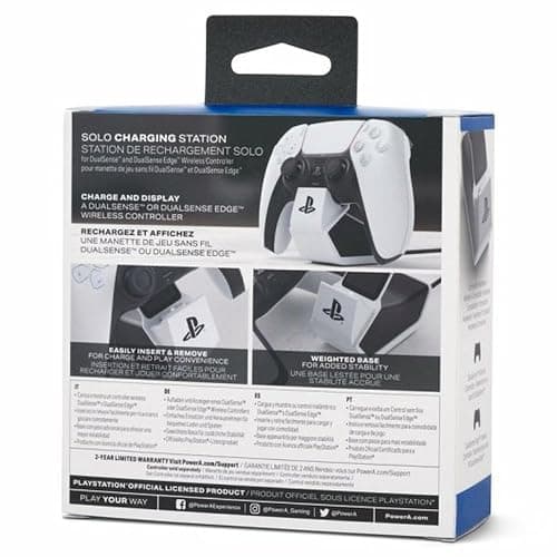 PowerA Solo Charging Station for DualSense Wireless Controllers - White thumbnail 9