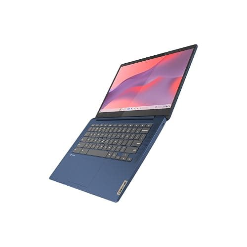 Lenovo IP Slim 3 Chromebook Laptop | 14" | MediaTek Kompanio 520 | 4GB RAM 128 eMMC | ChromeOS | Abyss Blue thumbnail 2