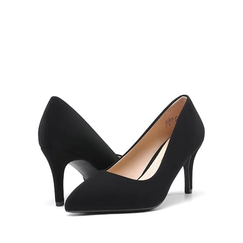 DREAM PAIRS Women's High Stiletto Heels Closed Pointed Toe Dress Pumps Shoes for Wedding Work Office Business, 3 Inches thumbnail 5