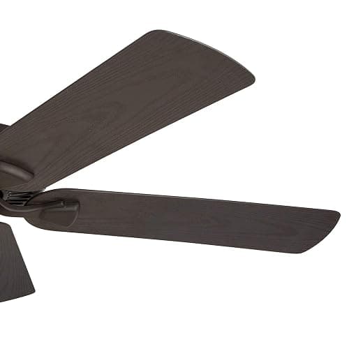 Honeywell Ceiling Fans Belmar 52 Inch Ceiling Fan Without Light, Outdoor Ceiling Fan with Pull Chain, Tri-Mount Traditional 5 Blade Design, ETL Wet Rated, Bronze (50199-01) thumbnail 7
