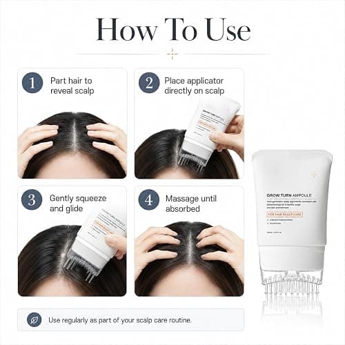 Lilyeve Growturn Hair Growth Serum with Scalp Applicator Brush for Daily Scalp Care Routine thumbnail 7