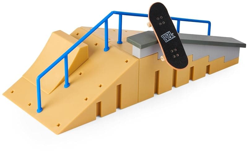 Tech Deck, Jump N’ Grind X-Connect Park Creator, Customizable and Buildable Ramp Set with Exclusive Fingerboard, Kids Toy for Ages 6 and up thumbnail 6