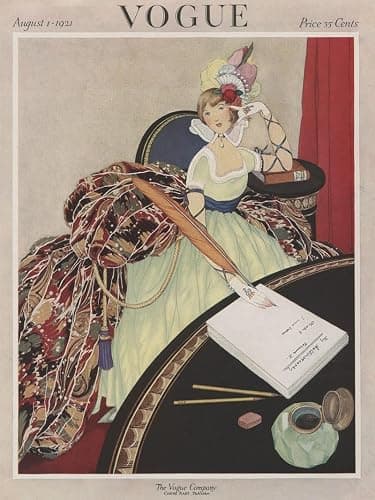 Vogue (1921) Poster Print by George Plank (18 x 24) - Image 1