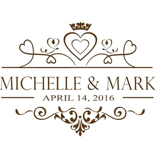 Personalised Wedding Dance Floor Vinyl Sticker for Wedding Dance Floor Wedding Decoration (XXXL 290x220cm) thumbnail 4