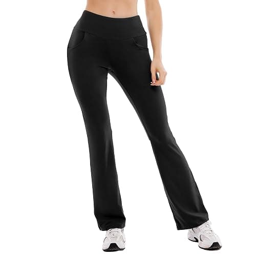 Ipletix Flare Leggings for Women-Bootcut Yoga Pants for Women High Waisted Flared Leggings Dress Pants - Image 1