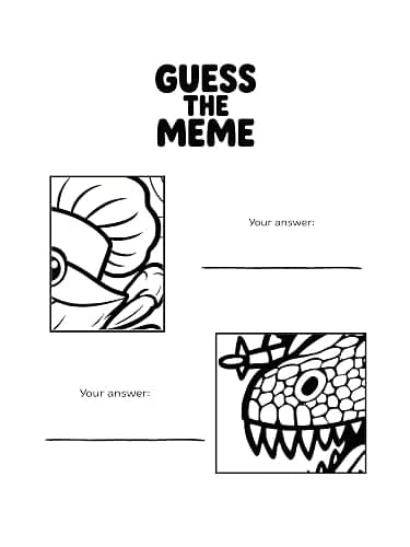Italian Brainrot: Tralalero Tralala & Friends - The Unofficial TikTok Meme Coloring Book thumbnail 6