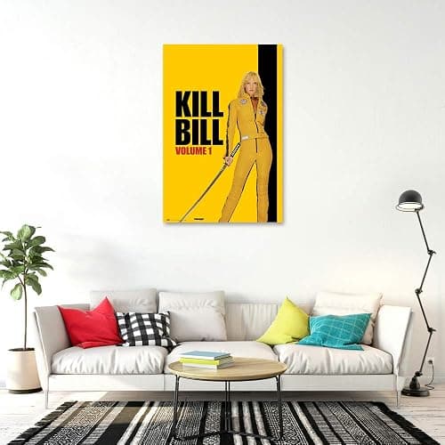 POSTER STOP ONLINE Kill Bill Volume 1 - Movie Poster (Regular Style - Black Mamba & Katana) (Size 24 x 36) thumbnail 3