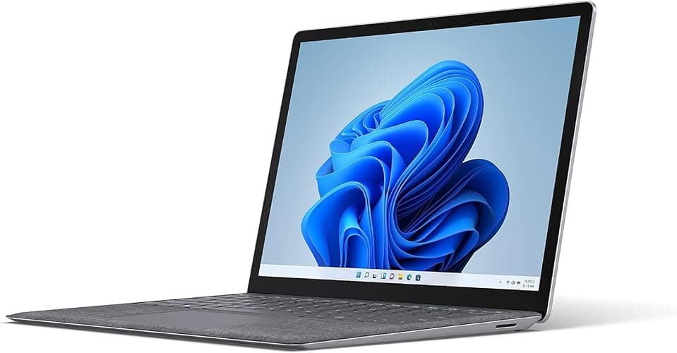 Microsoft Surface Laptop 4 - i7-1185G7 16GB RAM, 512GB SSD, 13.5" High-Performance Touchscreen Windows 11, Lightweight with Sleek Design Platinum 5EI-00019 (Renewed) thumbnail 4