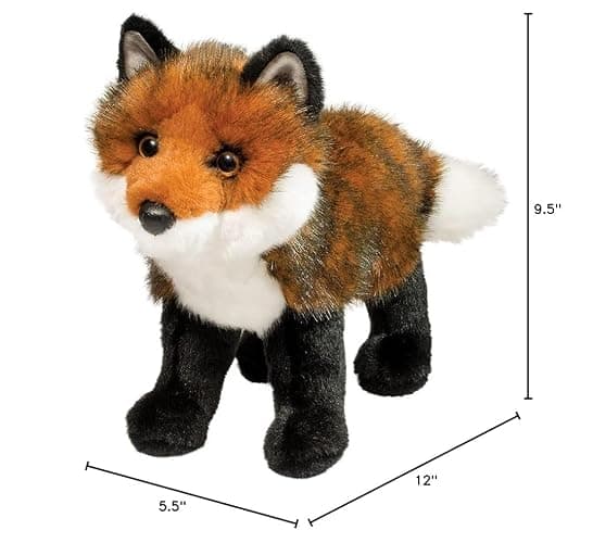 Douglas Scarlett Red Fox Plush Stuffed Animal thumbnail 2