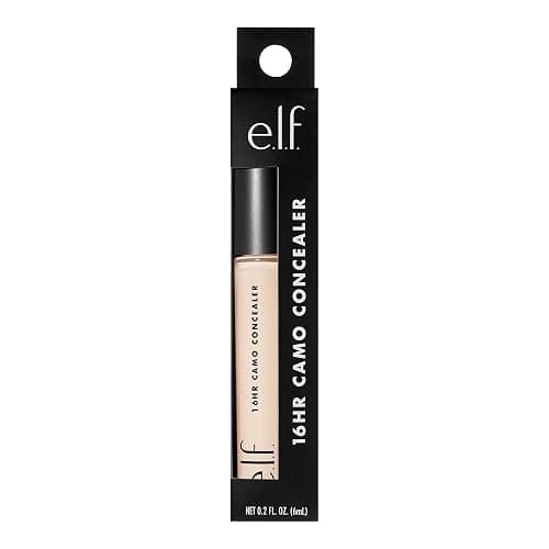 e.l.f. 16HR Camo Concealer, Full Coverage, Matte Finish Under-Eye & Blemish Corrector, Hydrating Formula, 16-Hour Crease-Resistant Wear, Light Ivory thumbnail 3