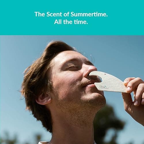 ulu Lagoon Hanging Car Air Freshener | Tropical Beach Coconut Surf Wax Scent Mini Wave | Long Lasting Car Freshener, Closet and Beyond | Made In USA | 3 Pack (Blue) thumbnail 4