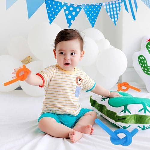24 Pcs Monkey Noodles Fidget Toy,Stretchy Fidget Noodles Anxiety Relief Sensory,Strings Adhd Assorted,Diy Fantasy Stress Hands,Reducing Noodle Pinching,Bands Bulk Stretch For Anxiety thumbnail 5