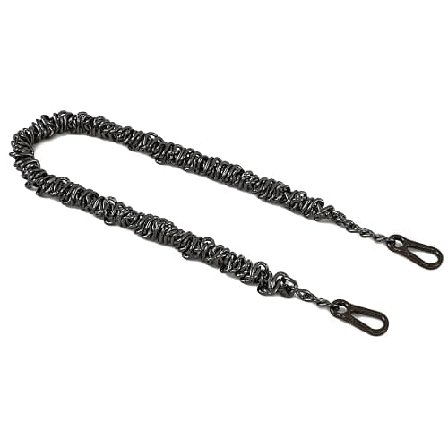 Unique Metal Bag Chains Purse Handles Shoulder Strap Replacement Accessories Charms for Handbags(Black 23 Inch) - Image 1