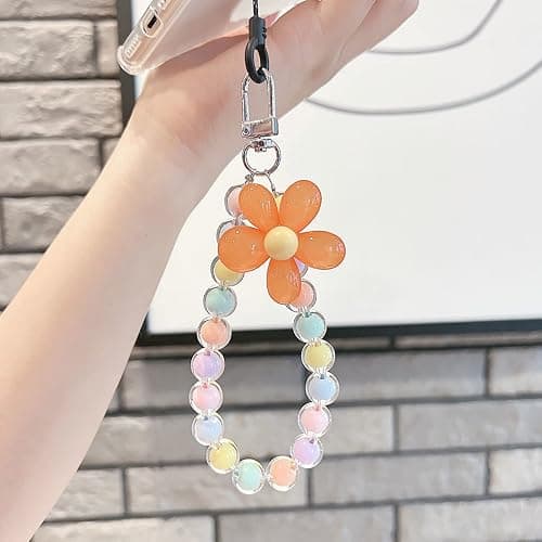 LadayPoa 300pcs 8mm Acrylic Colorful Round Beads for Jewelry Making,Transparent Candy Cute Bubble Beads Kawaii Circle Bead for Bracelet Craft Ornament Gifts thumbnail 7