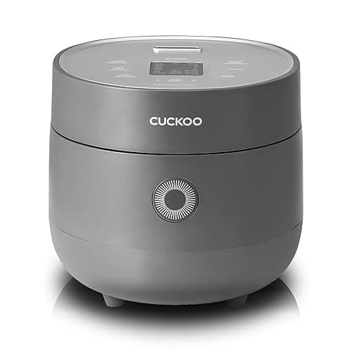CUCKOO CR-0675FG 6-Cup (Uncooked) / 12-Cup (Cooked) Micom Rice Cooker with Nonstick Inner Pot, 13 Menu Modes, LCD Display, Fuzzy Logic Tech, Auto Clean (Gray) - Image 1