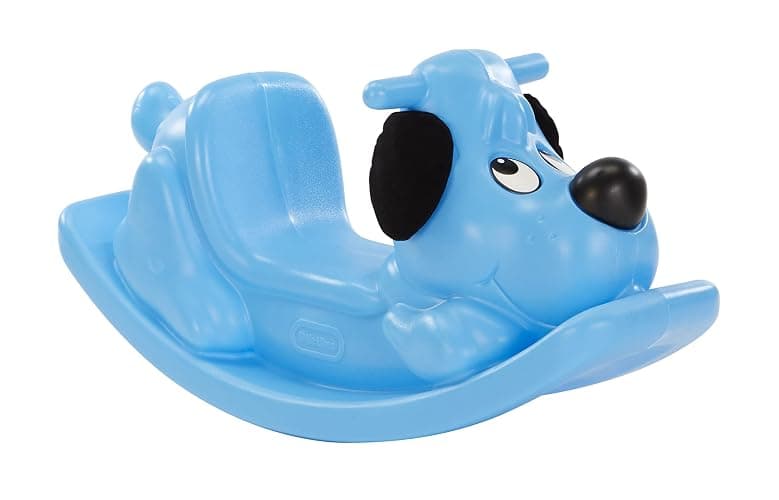 Little Tikes Rockin' Puppy- Blue, Small thumbnail 2