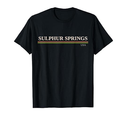 Sulphur Springs USA T-Shirt - Image 1