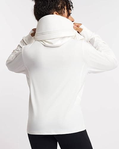 Stelle Women's UPF 50+ Sun Protection Jacket Hoodie Lightweight Long Sun Shirt for Outdoor Running Hiking thumbnail 2