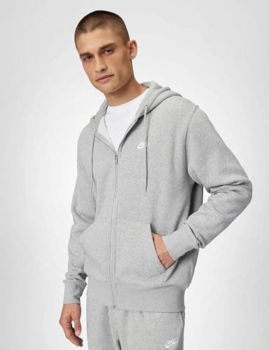 Nike Men's Club Full-zip Fleece Hoodie thumbnail 8